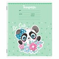 Тетрадь 12 л. ЮНЛАНДИЯ, линия, обложка картон, BE CUTE, 107285 107285