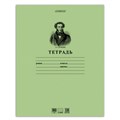 Тетрадь 18 л., HATBER HD, линия, обложка тонированный офсет, блок 80 г/м2, "ПУШКИН", 025266, 18Т5A2_07641 402221