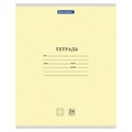 Тетрадь 24 л. BRAUBERG КЛАССИКА NEW клетка, обложка картон, АССОРТИ (5 видов), 105702 105702