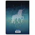 Тетрадь 40 л. в клетку обложка SoftTouch, фольга, бежевая бум. 70 г/м2, сшивка, А5 (147х210 мм), FAIRY TALE, BRAUBERG, 403788 403788
