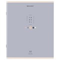 Тетрадь А5 48 л. BRAUBERG скоба, клетка, обложка картон, "Natural" (микс в спайке), 404359 404359