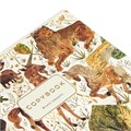Тетрадь А5 48 л. BRUNO VISCONTI скоба, клетка, Soft Touch, фольга, "FAUNA" (5 видов), 7-48-1365 405391