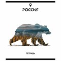 Тетрадь А5 48 л. ПЗБМ, скоба, клетка, Soft Touch, брайль, "Место Силы" (микс в спайке), 23294 405349