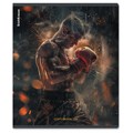 Тетрадь А5 48 л., ERICH KRAUSE, скоба, клетка, глянцевая ламинация, "Keep Fit" (микс в спайке), 63297 405272
