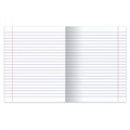 Тетрадь А5, 48 л., HATBER, скоба, линия, обложка картон, "LINE" (микс в спайке), 052332, 48Т5В2 403195
