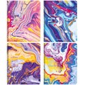 Тетрадь А5 80 л. BRAUBERG гребень, клетка, обложка картон, "Colorful Art" (микс в спайке), 404414 404414