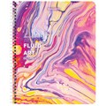 Тетрадь А5 80 л. BRAUBERG гребень, клетка, обложка картон, "Colorful Art" (микс в спайке), 404414 404414