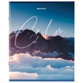 Тетрадь А5 96 л. BRAUBERG скоба, клетка, обложка картон, "Calm" (микс в спайке), 404435 404435