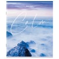 Тетрадь А5 96 л. BRAUBERG скоба, клетка, обложка картон, "Calm" (микс в спайке), 404435 404435