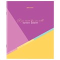 Тетрадь А5 96 л. BRAUBERG скоба, клетка, обложка картон, "Multicolor" (микс в спайке), 404436 404436