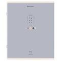 Тетрадь А5 96 л. BRAUBERG скоба, линия, обложка картон, "Natural" (микс в спайке), 404440 404440