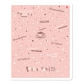 Тетрадь А5 96 л. АЛЬТ скоба, клетка, гибридный лак, "Coffe time" (5 видов), 7-96-1160 404125