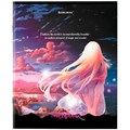 Тетрадь А5, 80 л., BRAUBERG, скоба, клетка, обложка картон, "Anime Girls", 404412 404412