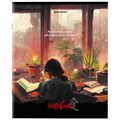 Тетрадь А5, 80 л., BRAUBERG, скоба, клетка, обложка картон, "Anime Girls", 404412 404412