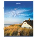Тетрадь А5, 80 л., BRAUBERG, скоба, клетка, обложка картон, "By the Sea", 404410 404410