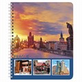 Тетрадь А5, 96 л., BRAUBERG, гребень, клетка, обложка картон, СТРАНЫ, 403068 403068