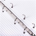 Тетрадь на кольцах А5 175х220 мм, 120 л., пластик, с резинкой, BRAUBERG, Салатовый, 404619 404619