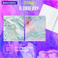 Тетради предметные со справочным материалом, КОМПЛЕКТ 10 ПРЕДМЕТОВ, 48 л., SoftTouch, фольга, BRAUBERG, "PASTEL", 404031 404031