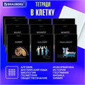Тетради предметные, КОМПЛЕКТ 12 ПРЕДМЕТОВ, 48 л., глянцевый УФ-лак, BRAUBERG, "СИЯНИЕ ЗНАНИЙ", 404607 404607