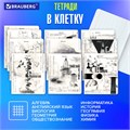 Тетради предметные, КОМПЛЕКТ 12 ПРЕДМЕТОВ, 48 л., матовая ламинация, BRAUBERG, "BLACK&WHITE", 404835 404835