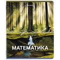 Тетрадь предметная КЛАССИКА ПРИРОДА 48 л., обложка картон, МАТЕМАТИКА, клетка, подсказ, BRAUBERG, 405095 405095