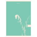 Тетрадь А4, 48 л., BRAUBERG, скоба, клетка, обложка картон, "PASTEL", 404041 404041