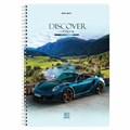 Тетрадь А4, 80 л., BRAUBERG, гребень, клетка, обложка картон, Discover, 404050 404050