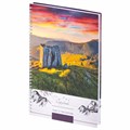 Тетрадь А4, 80 л., BRAUBERG, гребень, клетка, обложка твердая, "Nature", 404054 404054