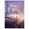 Тетрадь А4, 80 л., BRAUBERG, скоба, клетка, обложка картон, "City", 404045 404045