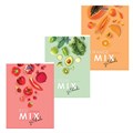 Тетрадь А4, 80 л., BRAUBERG, скоба, клетка, обложка картон, "Mix", 404046 404046