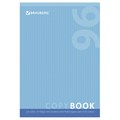 Тетрадь А4, 96 л., BRAUBERG скоба, клетка, обложка картон, ОДИН ЦВЕТ, 401880 401880