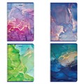 Тетрадь А4, 96 л., BRAUBERG, гребень, клетка, матовая ламинация, "Marble", 404063 404063