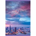 Тетрадь А4, 96 л., BRAUBERG, скоба, клетка, обложка картон, "Journey", 404064 404064