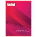 Тетрадь А4, 96 л., ОФИСМАГ скоба, клетка, обложка картон, ОФИСНАЯ, 402796 402796