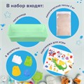 Кинетический Умный песок "Чудесный замок" с песочницей и формочками, 1 кг, BRAUBERG KIDS, 664918 664918