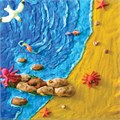 Пластилин JOVI (Испания), набор, 8 цветов, 200 г, 12 форм, 3 стека, скалка, пластиковый чемодан, 230 661652