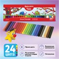 Пластилин классический BRAUBERG "МАГИЯ ЦВЕТА", 24 цвета, 500 г, ВЫСШЕЕ КАЧЕСТВО, картонная упаковка, 103351 103351