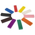 Пластилин классический BRAUBERG KIDS, 10 цветов, 200 г, со стеком, 106504 106504