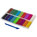 Пластилин мягкий восковой BRAUBERG KIDS, 18 цветов, 270 г, со стеком, 106497 106497