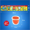 Пластилин на растительной основе (тесто для лепки) ПИФАГОР, 5 цветов, 450 г, картонный рукав, 104438 104438