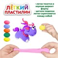 Пластилин супер легкий воздушный застывающий 24 цвета, 240 г, 3 стека, ЮНЛАНДИЯ, 105906 105906