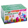 Пластилин-тесто для лепки BRAUBERG KIDS, 34 шт., 1700 г, 2 стека, 10 формочек, 4 штампика, 1 скалка, 10 пакетиков для хранения, 106723 106723