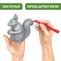 Пластилин скульптурный BRAUBERG ART CLASSIC, серый, 1 кг, мягкий, 106520 106520