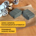 Глина для лепки голубая ОСТРОВ СОКРОВИЩ, 1 кг, вакуумированная, готовая, размачиваемая, 227138 227138