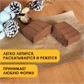 Глина для лепки красная ОСТРОВ СОКРОВИЩ, 1 кг, готовая, размачиваемая, 664681 664681