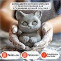 Масса керамическая для лепки ОСТРОВ СОКРОВИЩ, 500 г, натуральный цвет, 228731 228731
