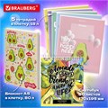 Набор канцелярии подарочный BRAUBERG "AVOCADO", 18 наименований, 43 предмета, 880951 880951