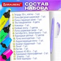 Набор канцелярии подарочный BRAUBERG "AVOCADO", 18 наименований, 43 предмета, 880951 880951