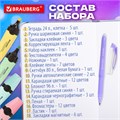 Набор канцелярии подарочный BRAUBERG "PASTEL", 18 наименований, 63 предмета, 880952 880952