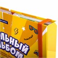 Папка-портфолио школьника, А4, ШКОЛЬНЫЙ АЛЬБОМ, 10 вкладышей, магнитный клапан 7БЦ, BRAUBERG, 115242 115242